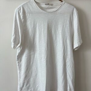 Barefoot Dreams White Short Sleeve Tee